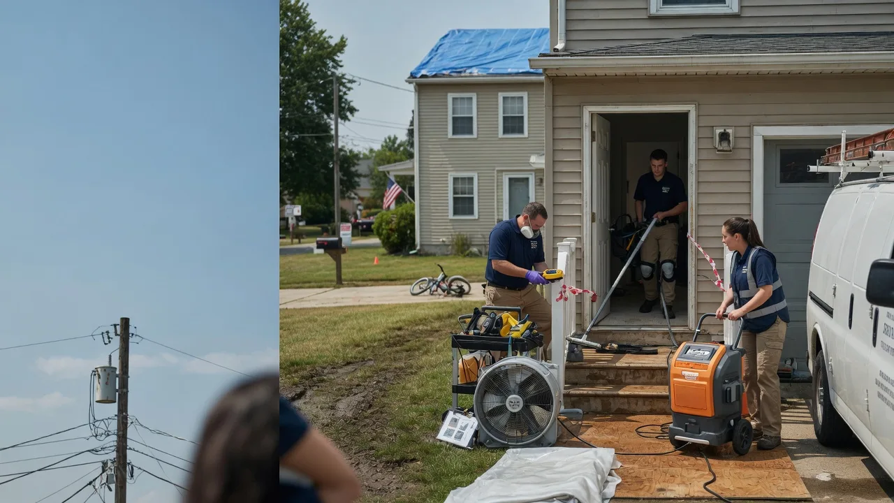 Water Damage Repair in Hertel, WI near me
